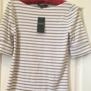 NWT - Ralph Lauren striped top